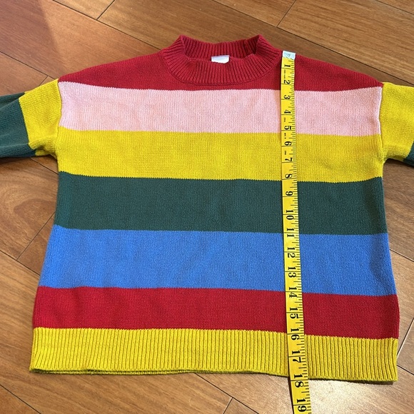 Nordstrom It’s A Vibe Preteen Striped Sweater - Picture 4 of 5